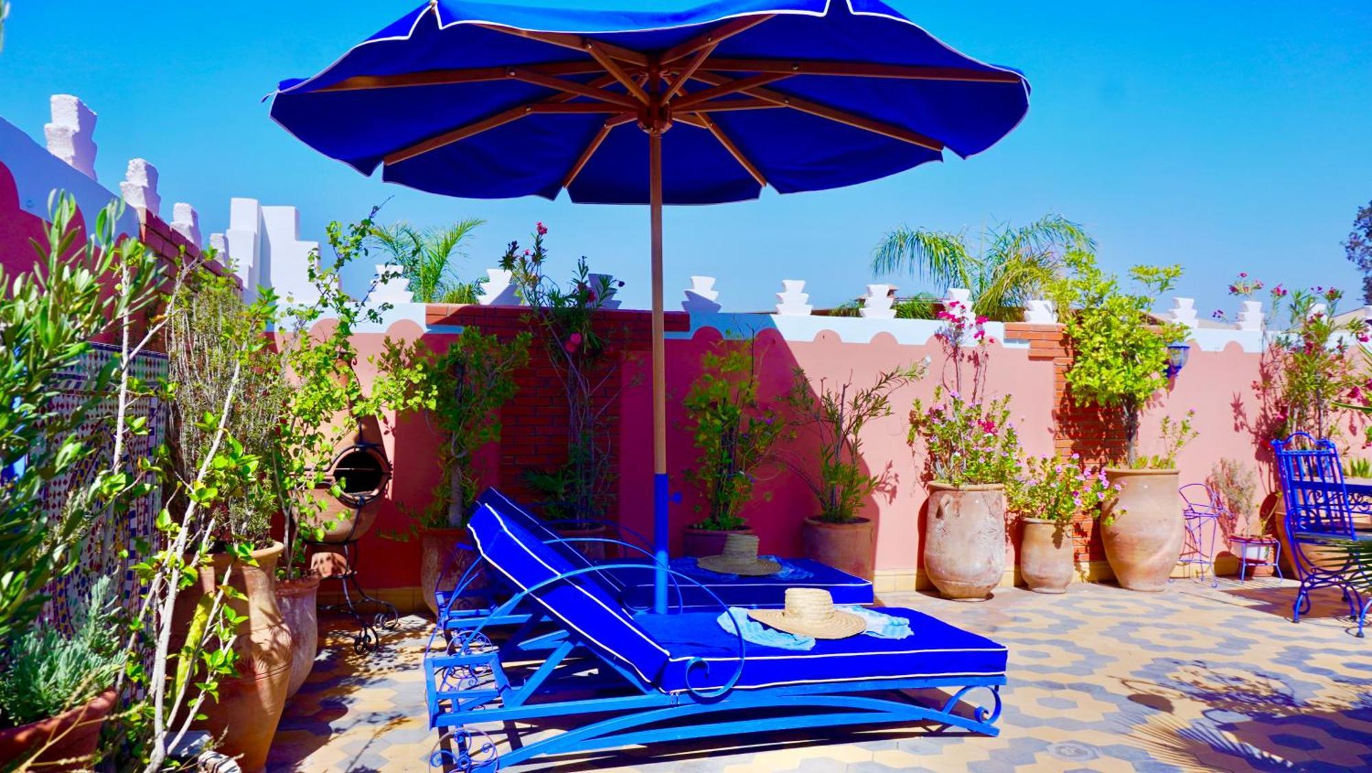 מרקש Riad Bleu Du Sud מראה חיצוני תמונה